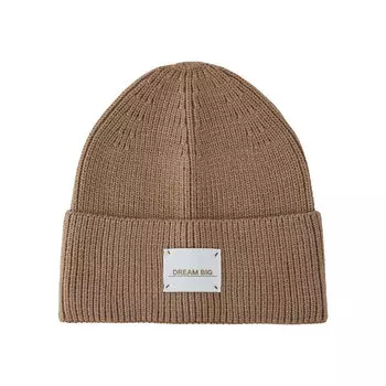 Шапка Pieces Nionia, бежевый