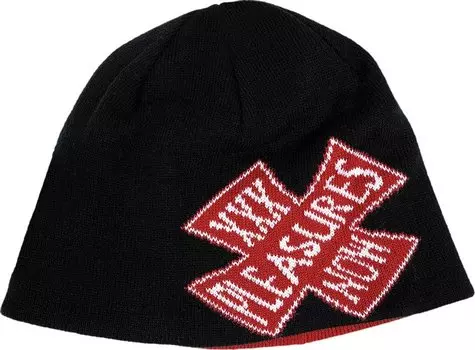 Шапка Pleasures Crosses Reversible 'Black/Red', черный