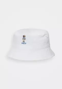 Шапка POLO BEAR COTTON TWILL BUCKET HAT Ralph Lauren, кремовый