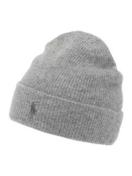 Шапка Polo Ralph Lauren Beanie, цвет mottled grey