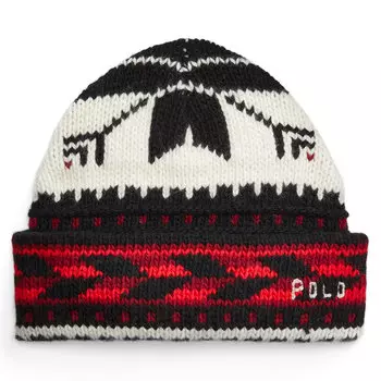 Шапка Polo Ralph Lauren, черный