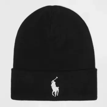 Шапка Polo Ralph Lauren Cold Weather Hat, черный
