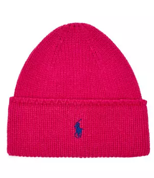 Шапка POLO RALPH LAUREN, фуксия