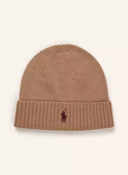 Шапка POLO RALPH LAUREN, кэмел