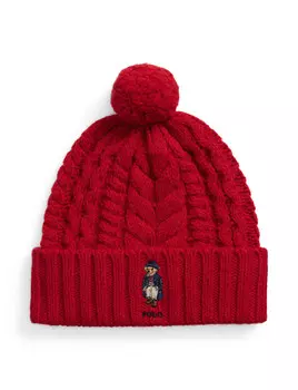 Шапка POLO RALPH LAUREN, красный