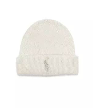 Шапка POLO RALPH LAUREN, кремовый