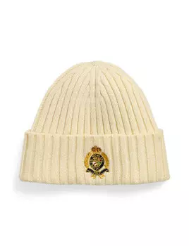 Шапка POLO RALPH LAUREN, кремовый