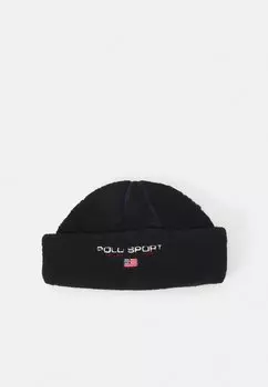 Шапка Polo Ralph Lauren ШАПКА УНИСЕКС ДЛЯ ХОЛОДНОЙ ПОГОДЫ, цвет black/royal
