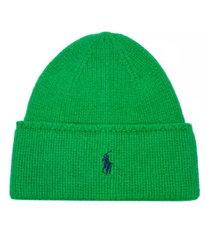 Шапка POLO RALPH LAUREN, зеленый