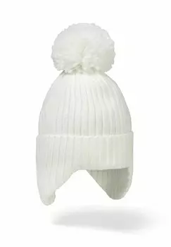 Шапка POM MINOTI, кремовый