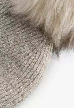 Шапка POM REGULAR FIT Next, бежевый