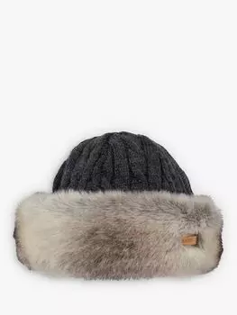 Шапка-повязка Barts из искусственного меха, один размер, разноцветная