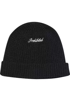 Шапка Prohibited Beanie, черный