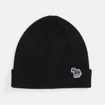 Шапка PS Paul Smith Zebra, черный