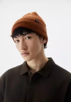 Шапка PULL&BEAR, цвет brown