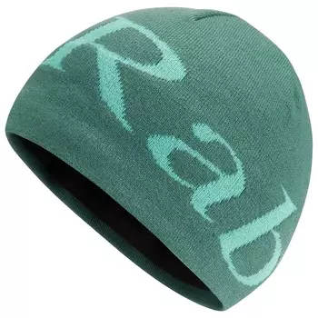 Шапка Rab Logo Beanie, цвет Green Slate/Glacier Blue