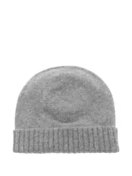 Шапка ребристой вязки Malo, серый