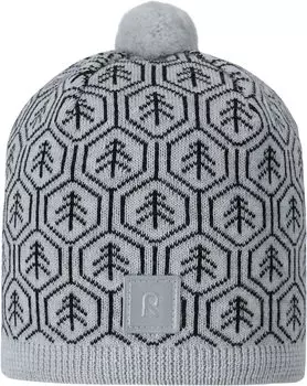 Шапка reima Tunturissa Beanie, цвет Melange Grey