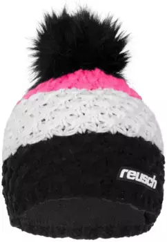 Шапка Reusch "Aiden Beanie" (1 шт.), в дизайне колор-блоков, черный