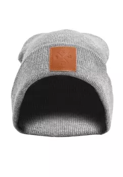 Шапка ROUGH BEANIE -MTZE – STRICKMTZE Manufaktur13, светло-серый