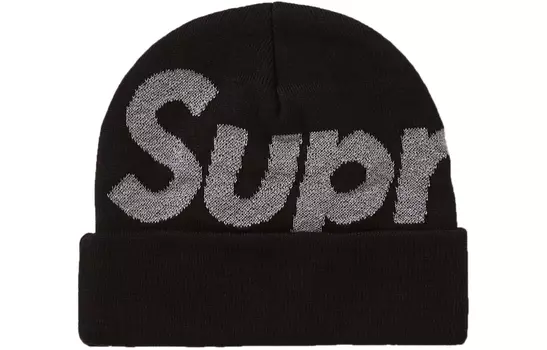 Шапка с большим логотипом FW18 Supreme