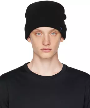 Шапка с черным флагом Emporio Armani