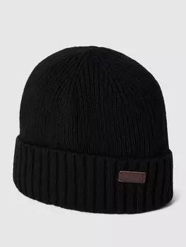 Шапка с деталью лейбла модель "Карлтон" Barbour, черный