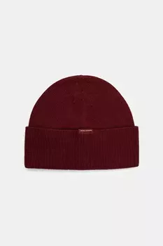 Шапка с добавлением шерсти Armani Exchange, бордовый