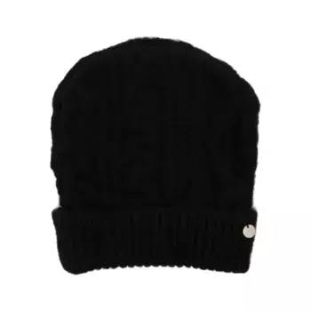 Шапка с добавлением шерсти Liu Jo, черный