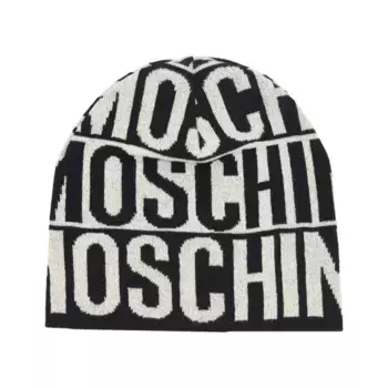 Шапка с добавлением шерсти Moschino, черный