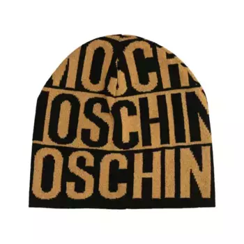 Шапка с добавлением шерсти Moschino, оранжевый