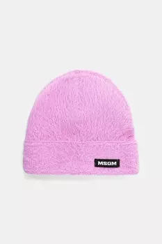 Шапка с добавлением шерсти Msgm, розовый
