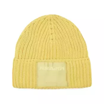 Шапка с добавлением шерсти Patrizia Pepe, желтый