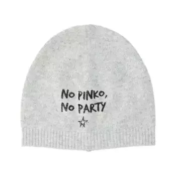 Шапка с добавлением шерсти Pinko, серый