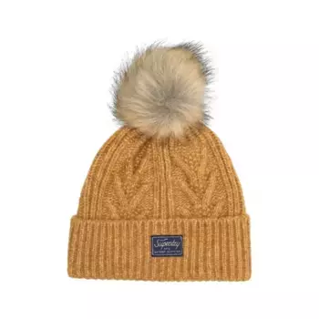 Шапка с добавлением шерсти Superdry, оранжевый