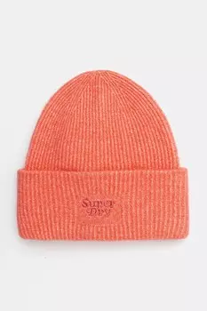 Шапка с добавлением шерсти Superdry, розовый