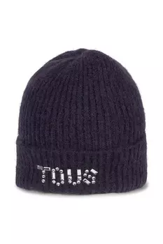 Шапка с добавлением шерсти TEXTIL Tous, темно-синий