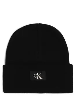 Шапка с кашемировым наполнением Calvin Klein Jeans, черный