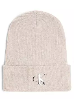 Шапка с кашемировым наполнением Calvin Klein Jeans, бежевый