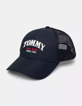 Шапка с козырьком детская Tommy Hilfiger, темно-синий