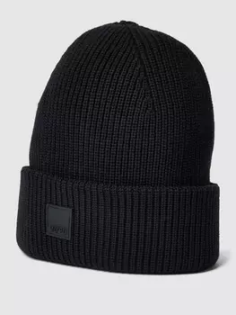 Шапка с лейблом Marc O'Polo Denim, черный
