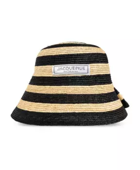 Шапка с логотипом Jacquemus, бежевый