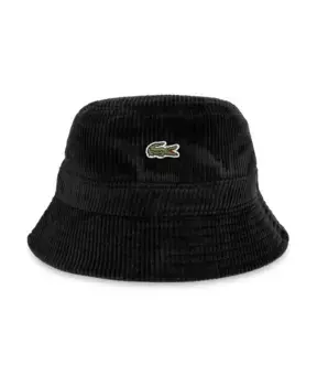 Шапка с логотипом Lacoste, черный