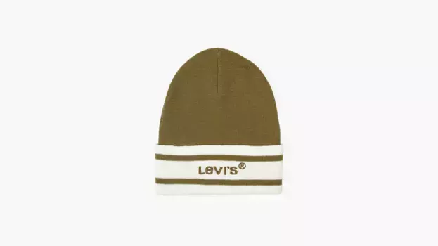 Шапка с логотипом Levi's, зеленый