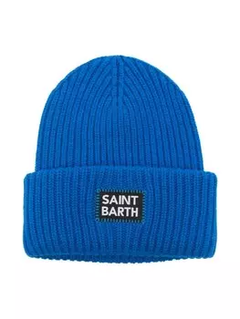 Шапка с логотипом MC2 Saint Barth Kids, синий