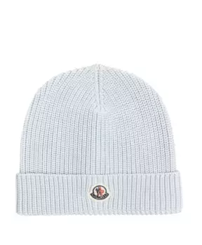 Шапка с логотипом Moncler, синий