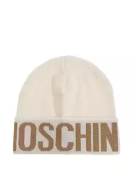Шапка с логотипом Moschino, нейтральный