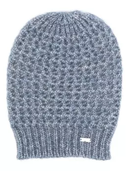 Шапка с люрексом Herno, синий
