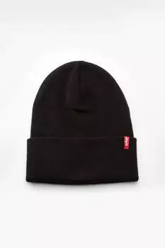 Шапка с напуском Red Tab Levi's, черный