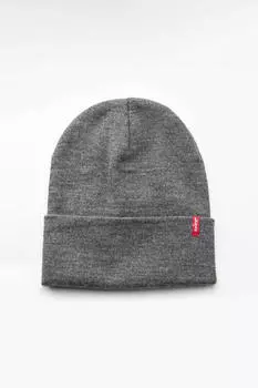 Шапка с напуском Red Tab Levi's, серый